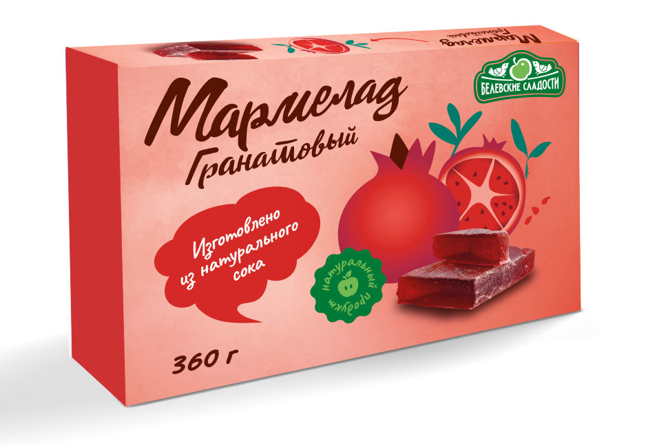  Мармелад  "Гранатовый" белевский 360г  в Дзержинске