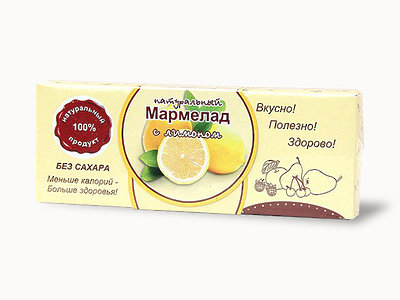  Мармелад натуральный "Лимон" 140г в Дзержинске