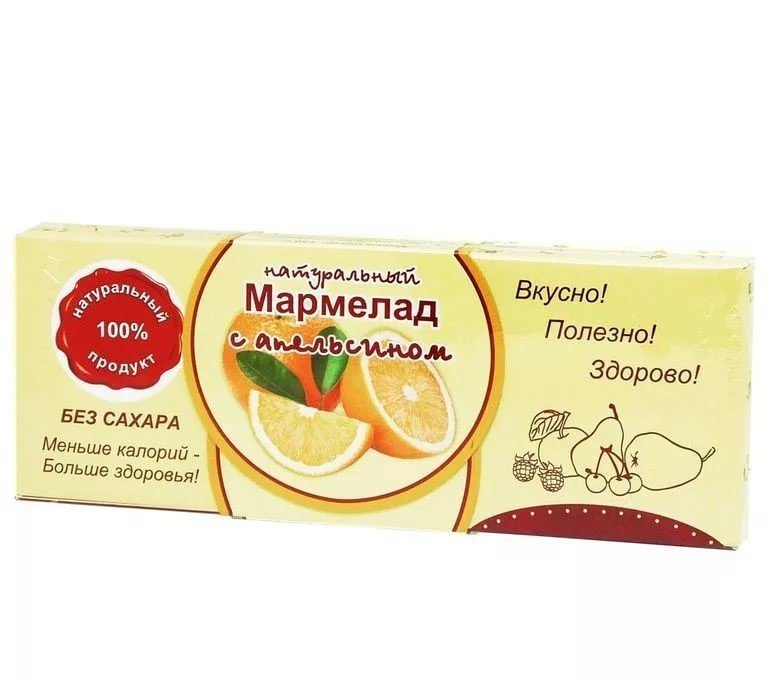  Мармелад натуральный "Апельсин" 140г в Дзержинске
