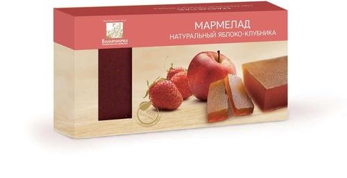  Мармелад пластовый 210г Яблоко-Клубника в Дзержинске