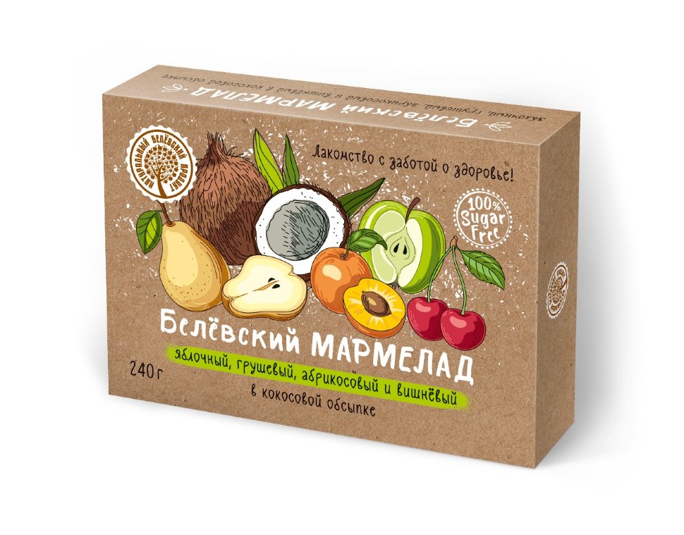  Мармелад белевский на фруктозе 240г  в Дзержинске
